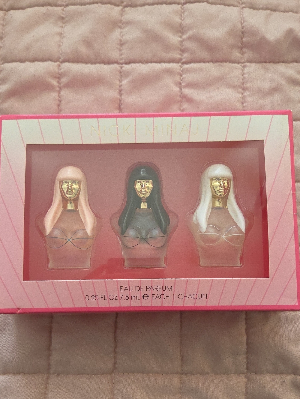 Nicki Minaj Trio Mini Perfume Set - Pink, Black, White